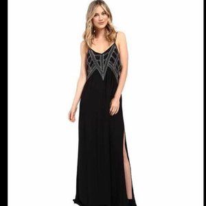 Amuse Society Black Maxi Dress